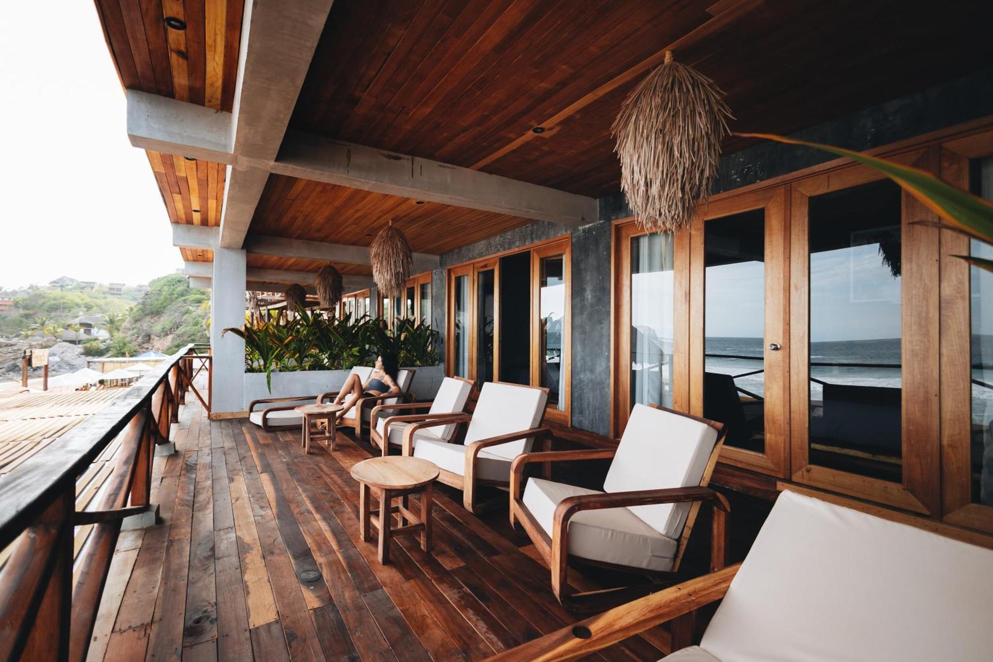 Naked Hotel Zipolite -Adults Only- San Pedro Pochutla Ngoại thất bức ảnh