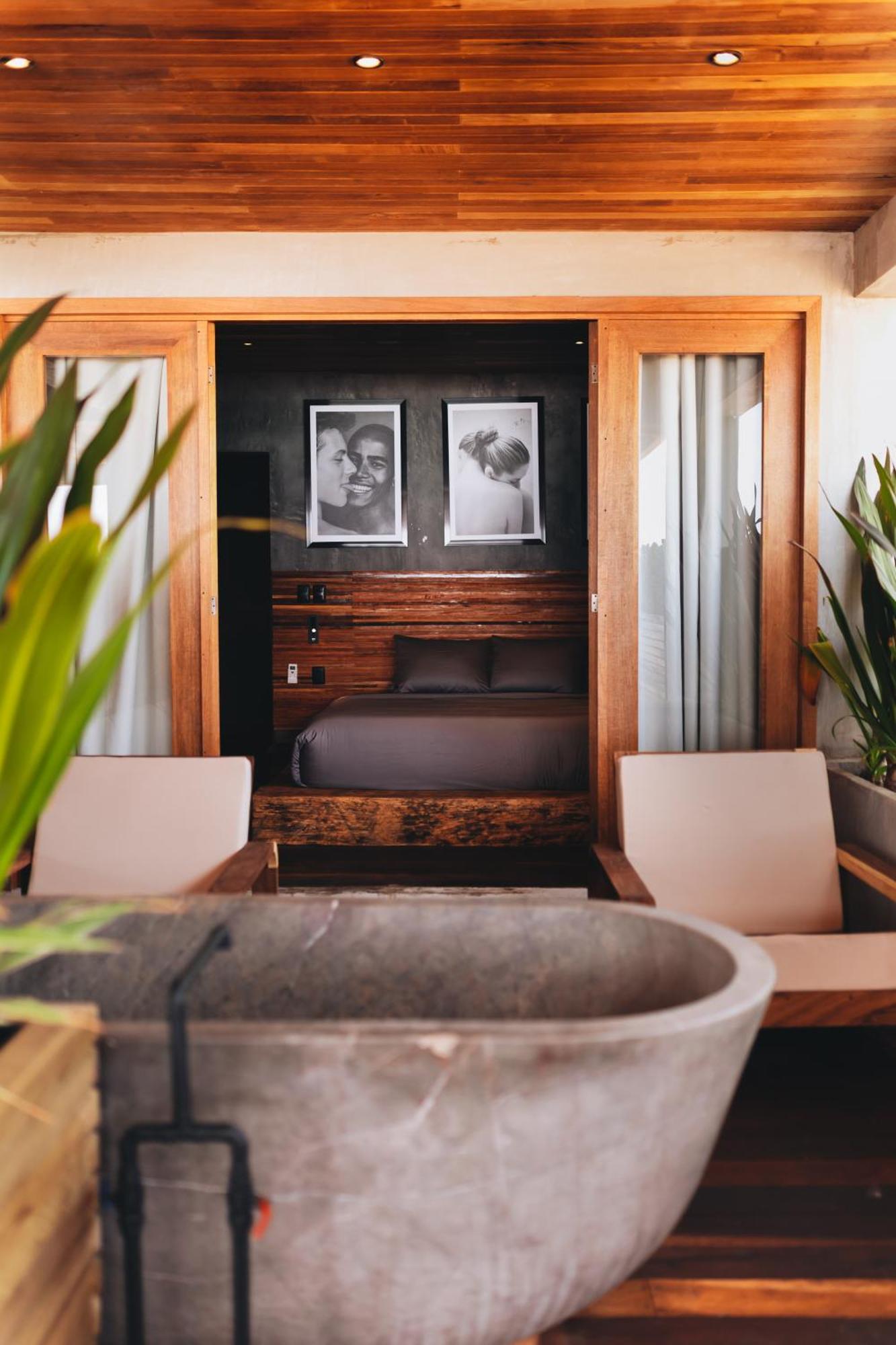 Naked Hotel Zipolite -Adults Only- San Pedro Pochutla Ngoại thất bức ảnh